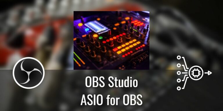 OBS ASIO Support for hardware audio mixers