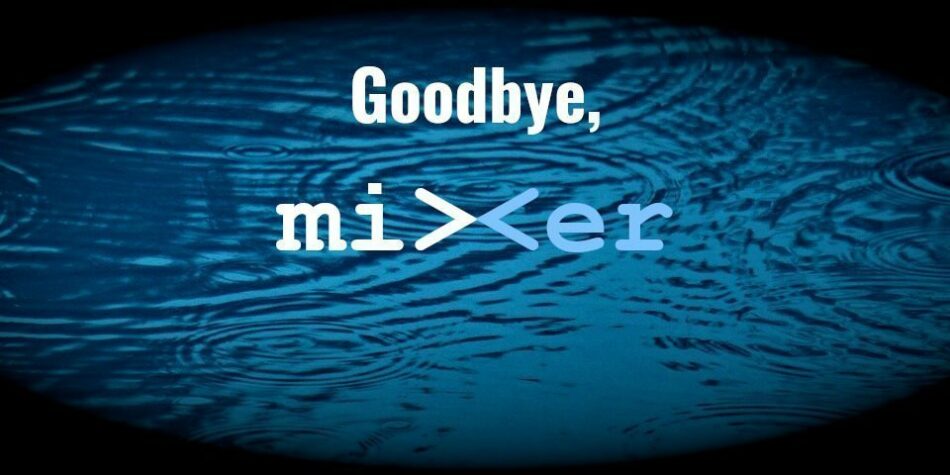 mixer shutting down