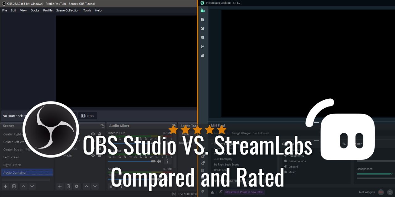 OBS Studio vs StreamLabs OBS – Which is the Best [Rated]