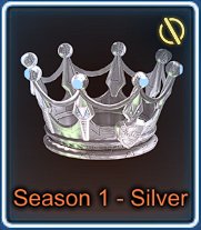 Rocket League Original Season 1 Silver Crown