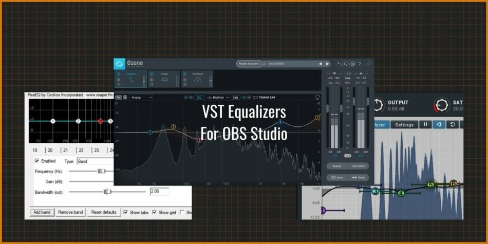 VST Equalizers for OBS Studio - Free and Paid