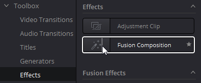 Blank Fusion Composition Clip