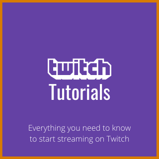 Twitch Tutorials Category Card