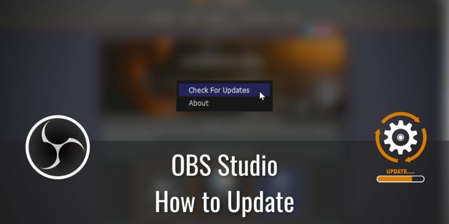 How to update obs studio to the latest version