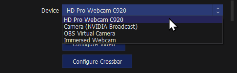 OBS Studio Multiple Cameras - Just Add more video capture devices as sources in a scene