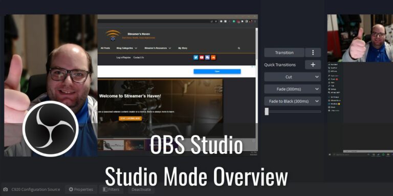 OBS Studio Mode