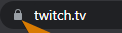 Cookies button next to twitch.tv url. Fix Twitch error 3000 by clearing cookies