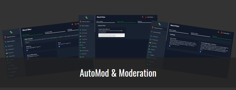 Parrotbot AutoMod & Moderation