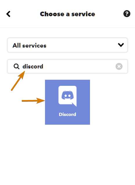 Enter Discord and Select it