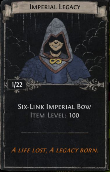Imperial Legacy Divination Card in Path of Exile